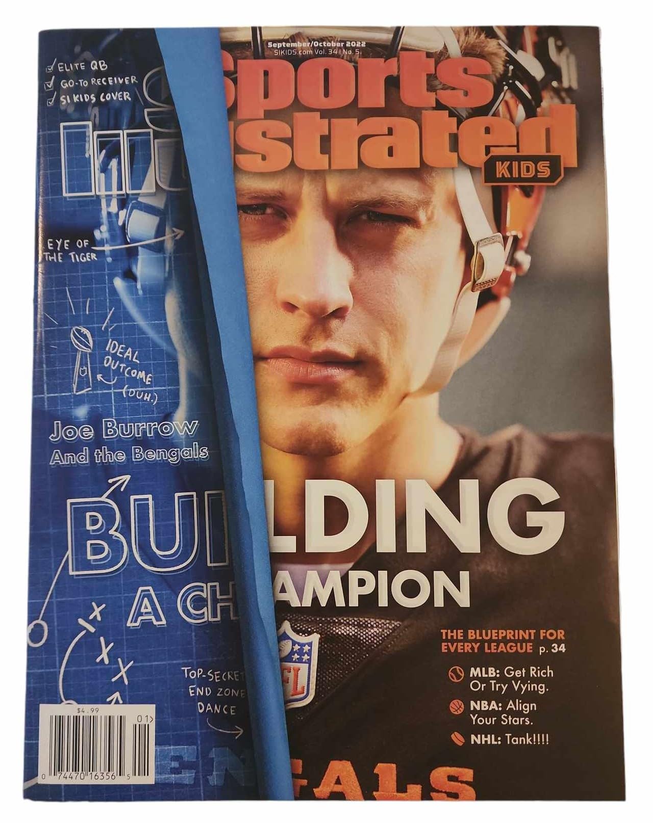 Sports Illustrated Kids Magazine (September/October, 2022) Joe Burrow and the Bengals Building a Champion Single Issue Magazine – Picture Book, 1 Jan. 2022
