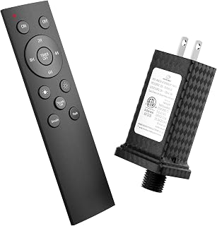 Replacement Adapter & Remote Control for String Lights | Compatible Only with addlon String Lights, Easy Replacement for Lost or Damaged Adapter and Remote