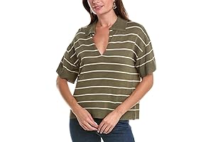 Timeless and Effortless: Embroidered Oyster Max Collared Linen-Blend Top