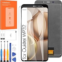 Arbilato Écran LCD pour Oukitel WP32 LCD Display - pour Oukitel WP32 Écran Tactile Numériseur pour Oukitel WP32 5.93” LCD Verre Panneau Capteurs Assemblée Réparation Kits (Noir)