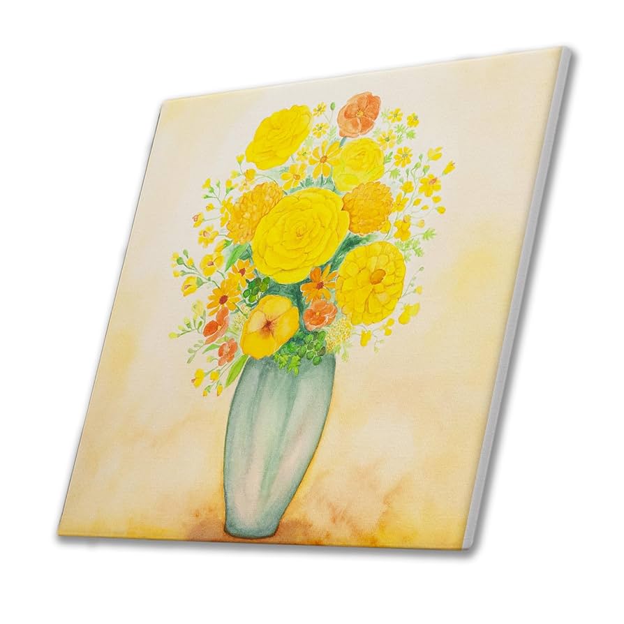 金運★SHIRLEY FELTS 水彩画 花束　大キャンパス 金運☆SHIRLEY FELTS 水彩画 花束 大キャンパス 金運☆SHIRLEY