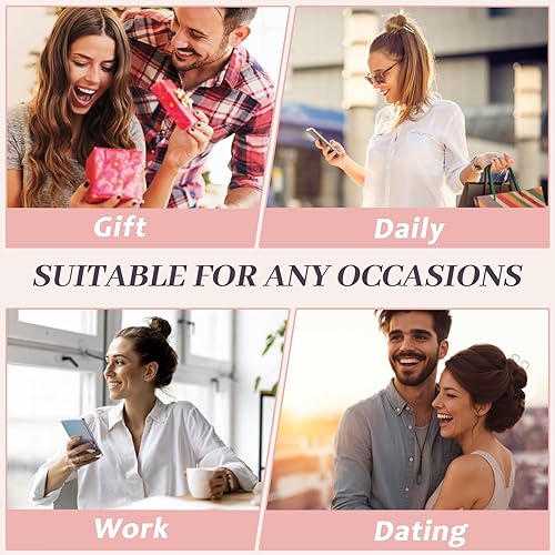 Miniatura 5 de 2 horquillas francesas en forma de U de 4.2 pulgadas para mujeres y niñas, horquillas de metal para moños, updos, elegantes y funcionales (juego de