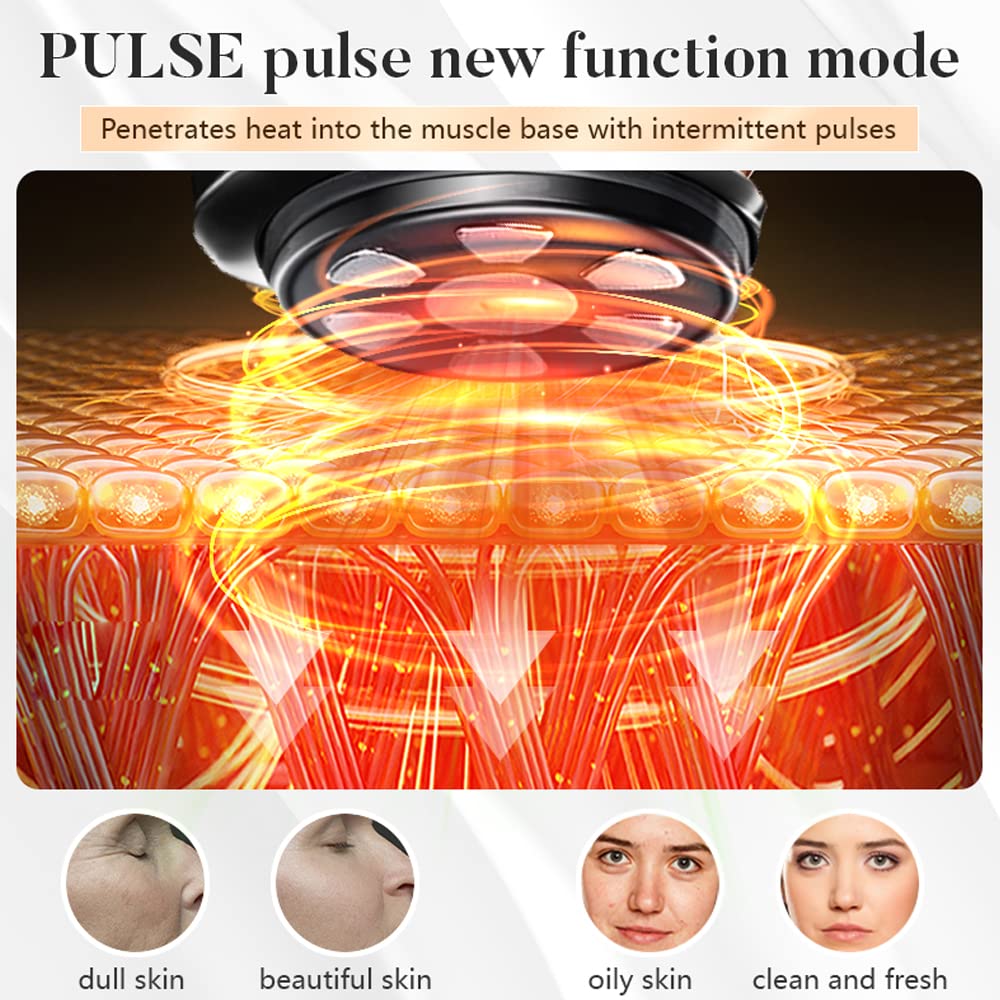 Máquina de Belleza de Estiramiento Facial HIFU Dispositivo de Belleza Ultrasónico RF 4 en 1 Estiramiento de la Piel Eliminación de Arrugas Antienvejecimiento Cuidado EMS Instrumento de Belleza