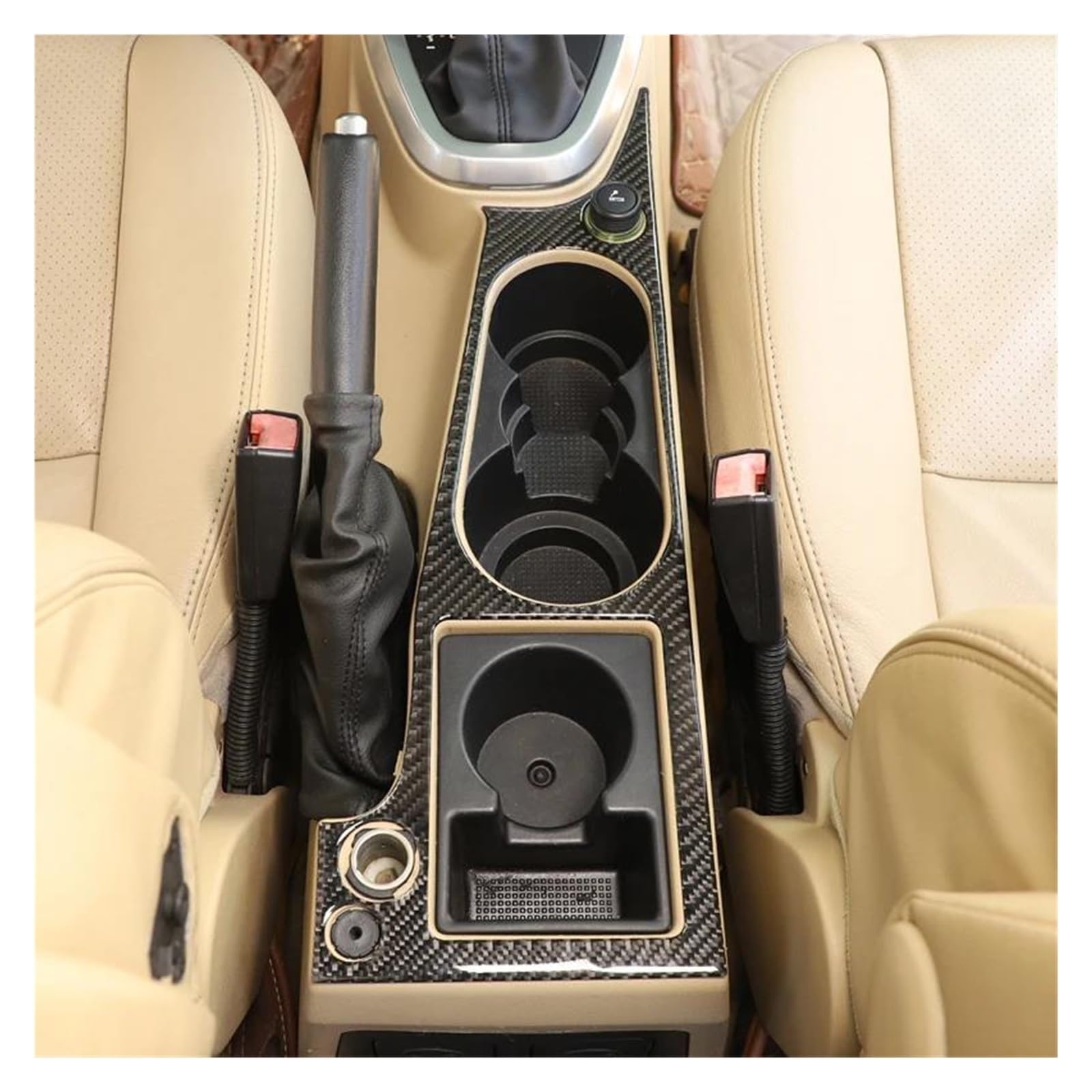 Rivestimento interno della consolle centrale Per Freelander 2 2007-2012 Adesivo per pannello di controllo centrale auto Accessori per protezione interni auto LHD