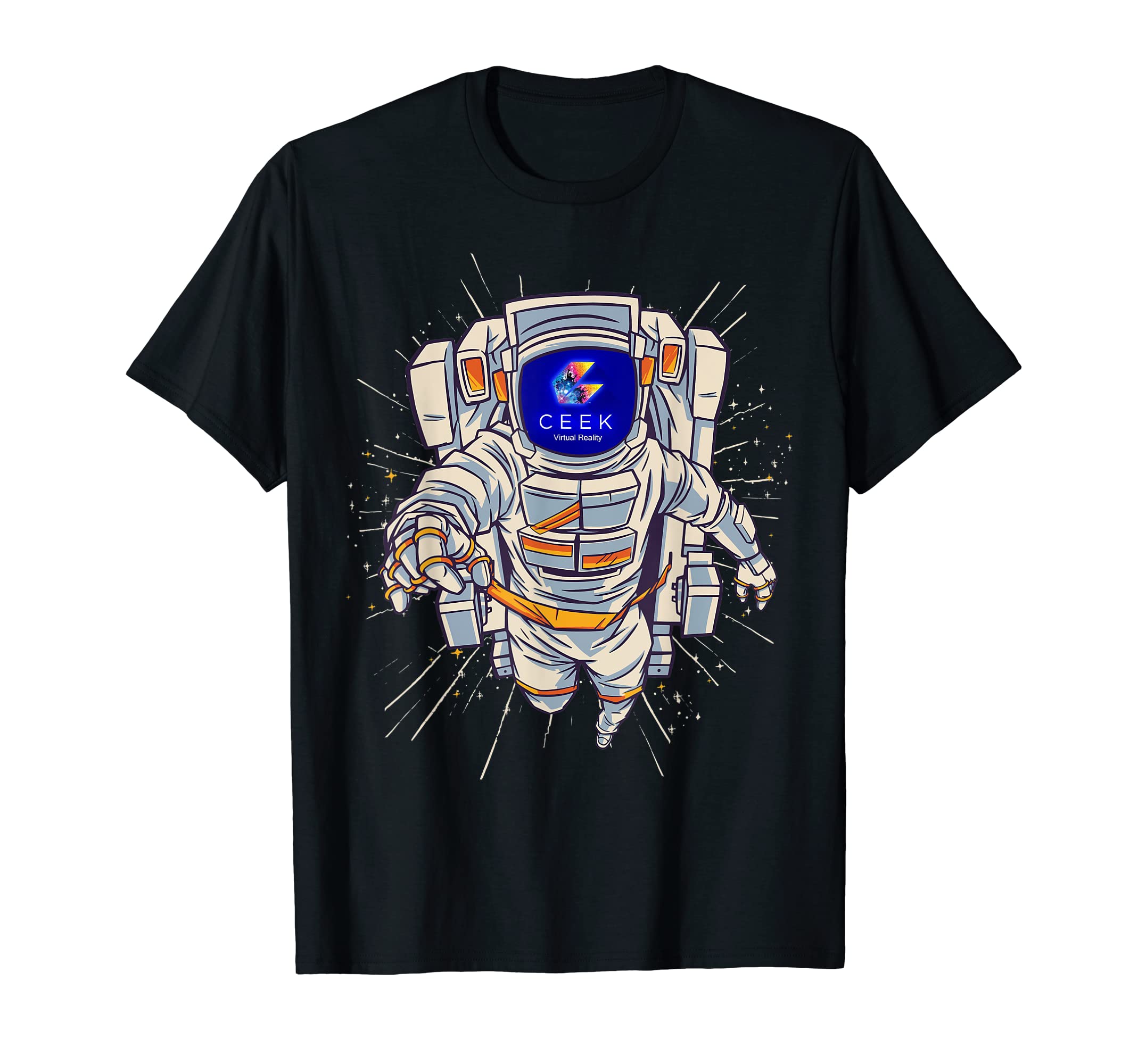 CEEk VR Crypto Tee, CEEk VR Astronaut to Moon T-Shirt