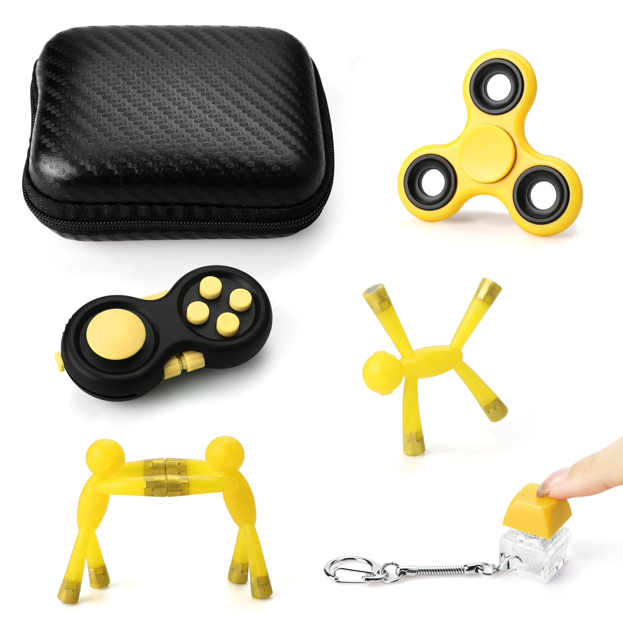 HTSHO Fidget Toys for Adults, Road Trip Activities for Kids, Car Activities for Kid Ages 4-8, Toys for Autistic Kids Ages 3-5, Airplane Travel