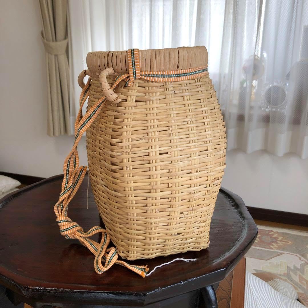 鳥越竹細工 つぼけ 中と小セットと 整理籠 こー 鳥越竹細工 つ