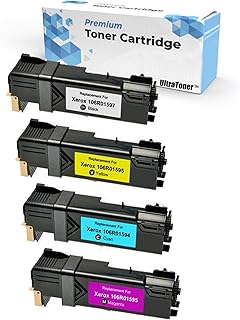 1 Set Ultra Toner® Compatible Replacement for Xerox 6500 Toner Cartridge Xerox 106R01597 106R01594 106R01595 106R01596 Phaser 6500Phaser 6500/DN Phaser 6500/N WorkCentre 6505/DN WorkCentre 6505/N