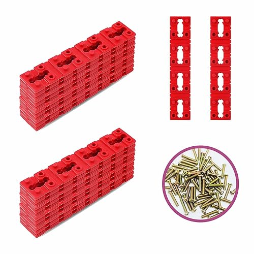 96 espaciadores de salida y 30 tornillos de enchufe, el espaciador de salida puede fijar el hundimiento del enchufe, el material del espaciador de