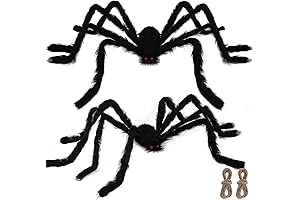 Yosager 2-Pack Scary Halloween Spider Props