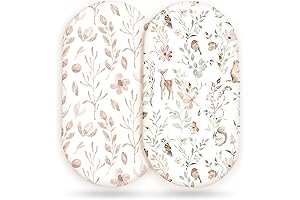 Fitted Bassinet Sheet Set: Snuggly Softness for Baby's Sweet Dreams