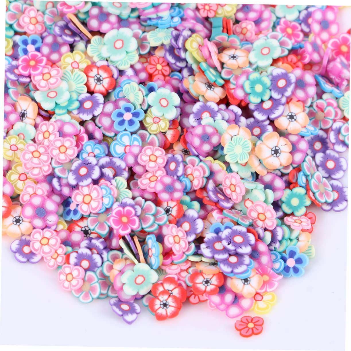 3000pièces Slices Argile Polymère Pour Décoration Art Des Accessoires De Manucure Avec Motif De Fleur De Prunier Outils De Nail Art Pour Usage Professionnel Domicile