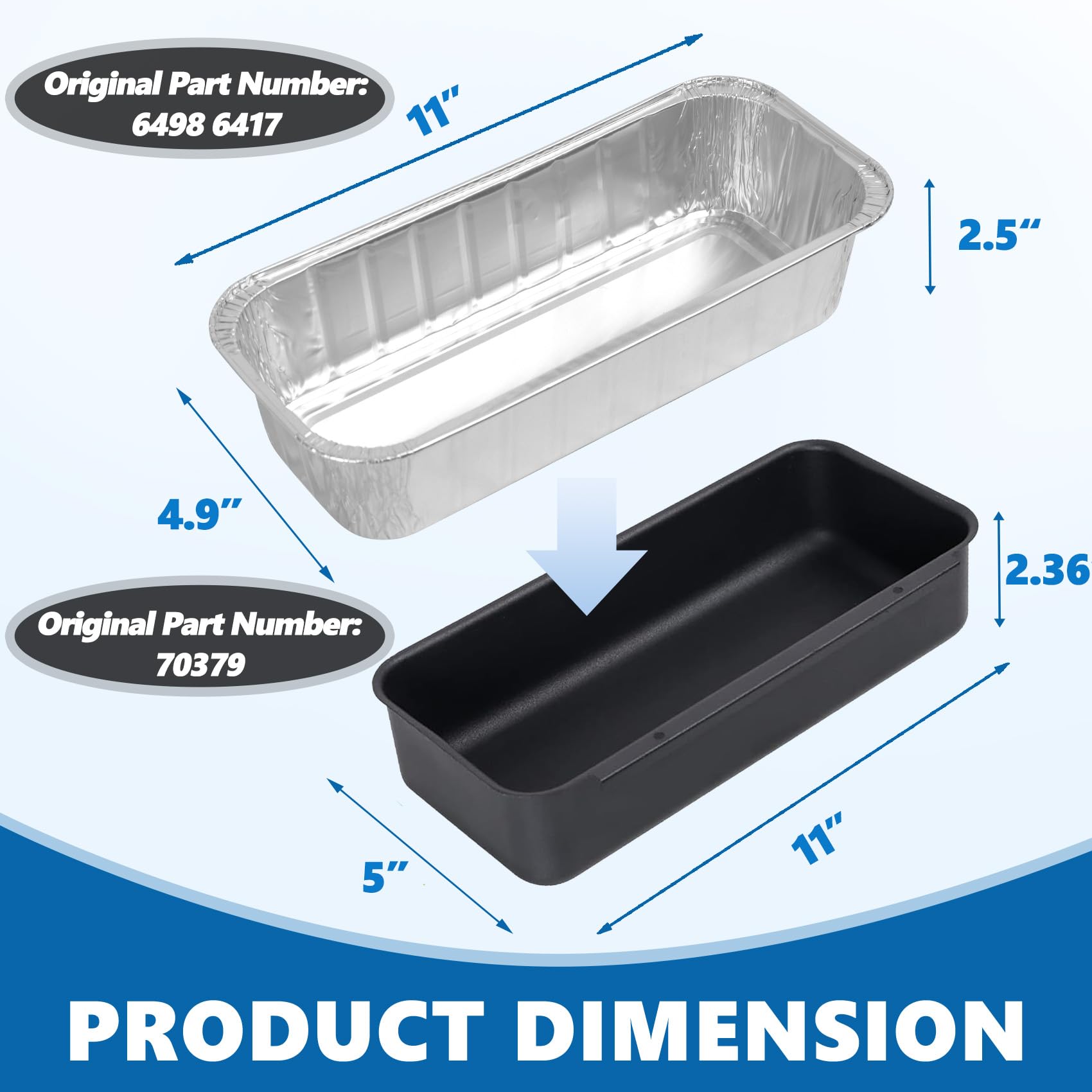 SafBbcue 70379 - Grasso per griglia Weber Summit E420 E620 400 600 Genesis II 400 600 Serie E410 E435 E610 E640 Genesis II 200 300 6498 con Rivestimento in Alluminio -12 Pezzi