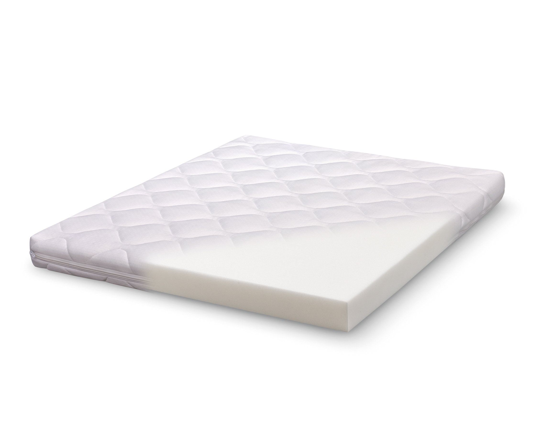 Clean Matratze für Laufgitter aus Polyester Weiß 93 x 73 x 7 cm