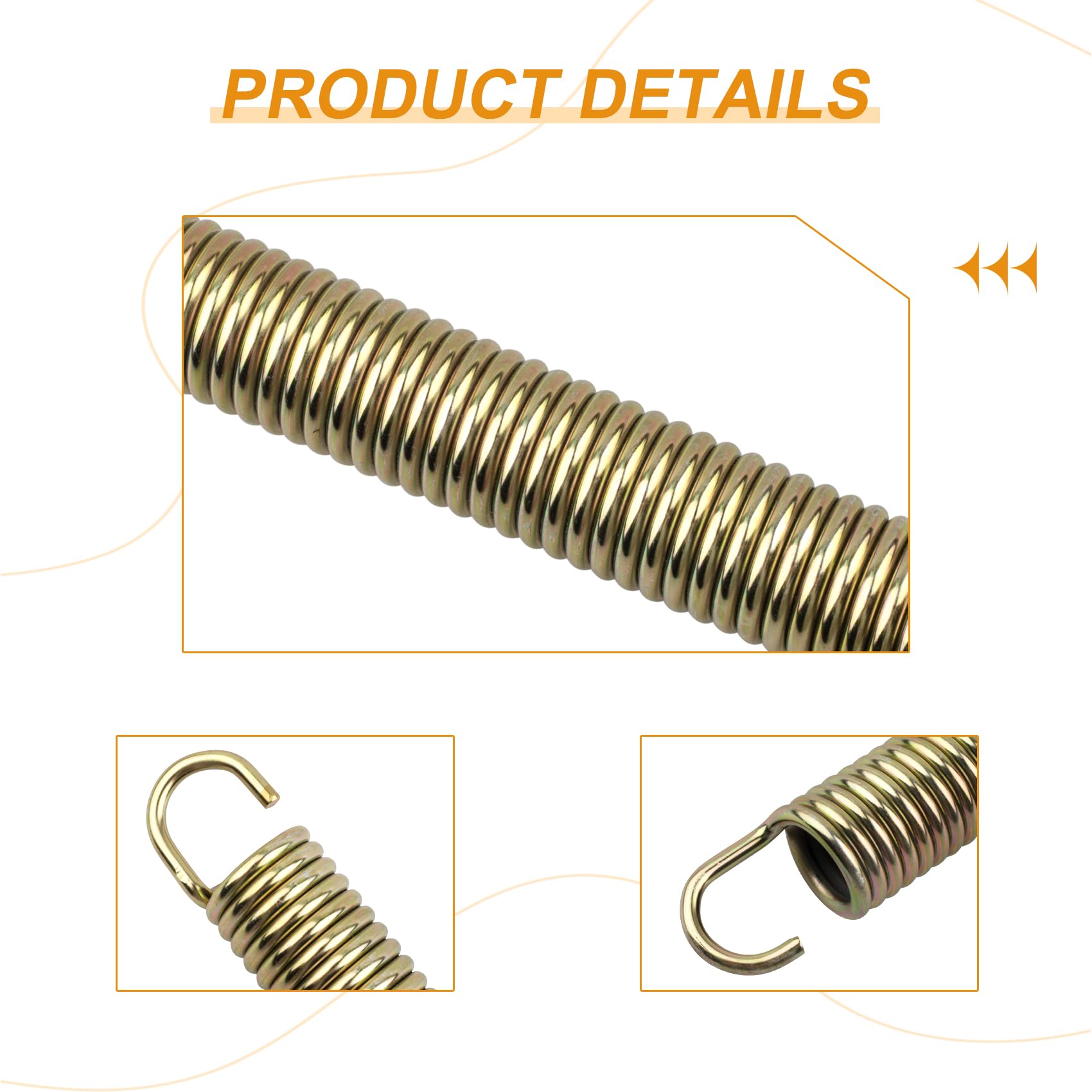 Amazon.com : 732-04746 Extension Spring Fits for MTD, Troy