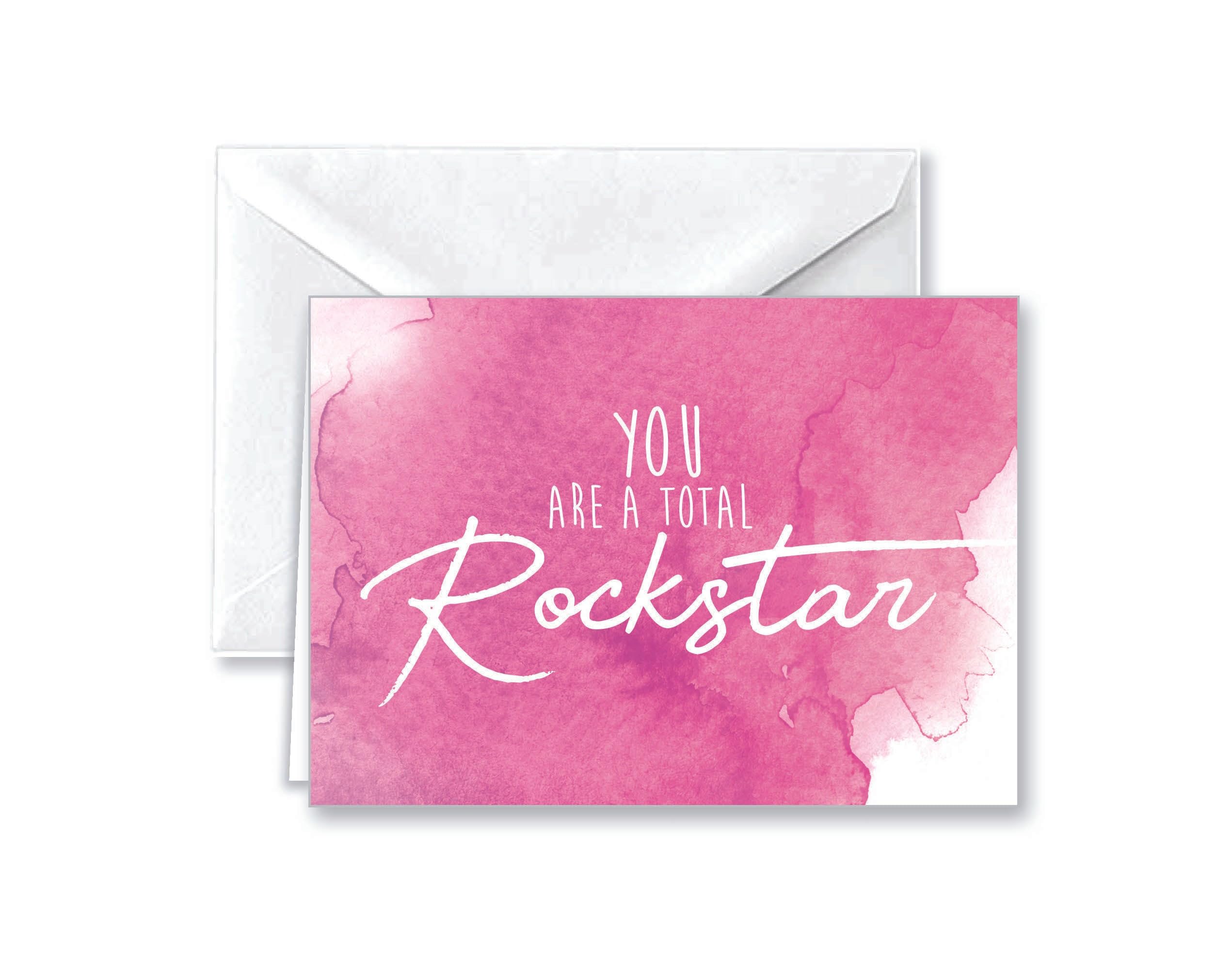 Paper Frenzy Watercolor Appreciation Thank You Note Cards and White Envelopes - 25 pack - Image 6