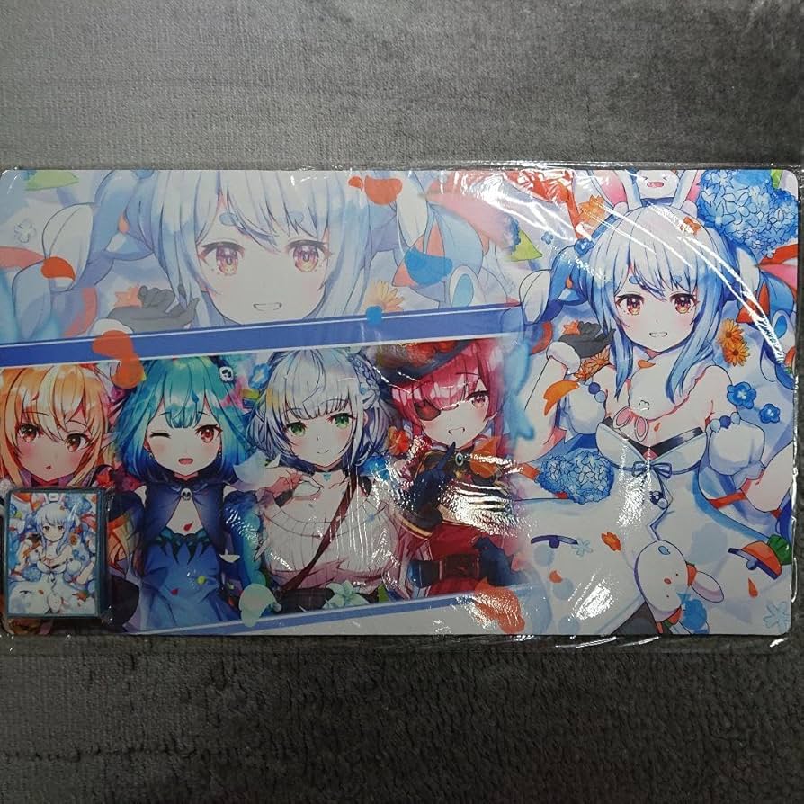 α1 ホロライブ 3期生の絆&花 兎田ぺこら スリーブ&プレイマット Amazon.co.jp: α1 ホロ ライブ 3期生の絆 兎田ぺこら スリーブ