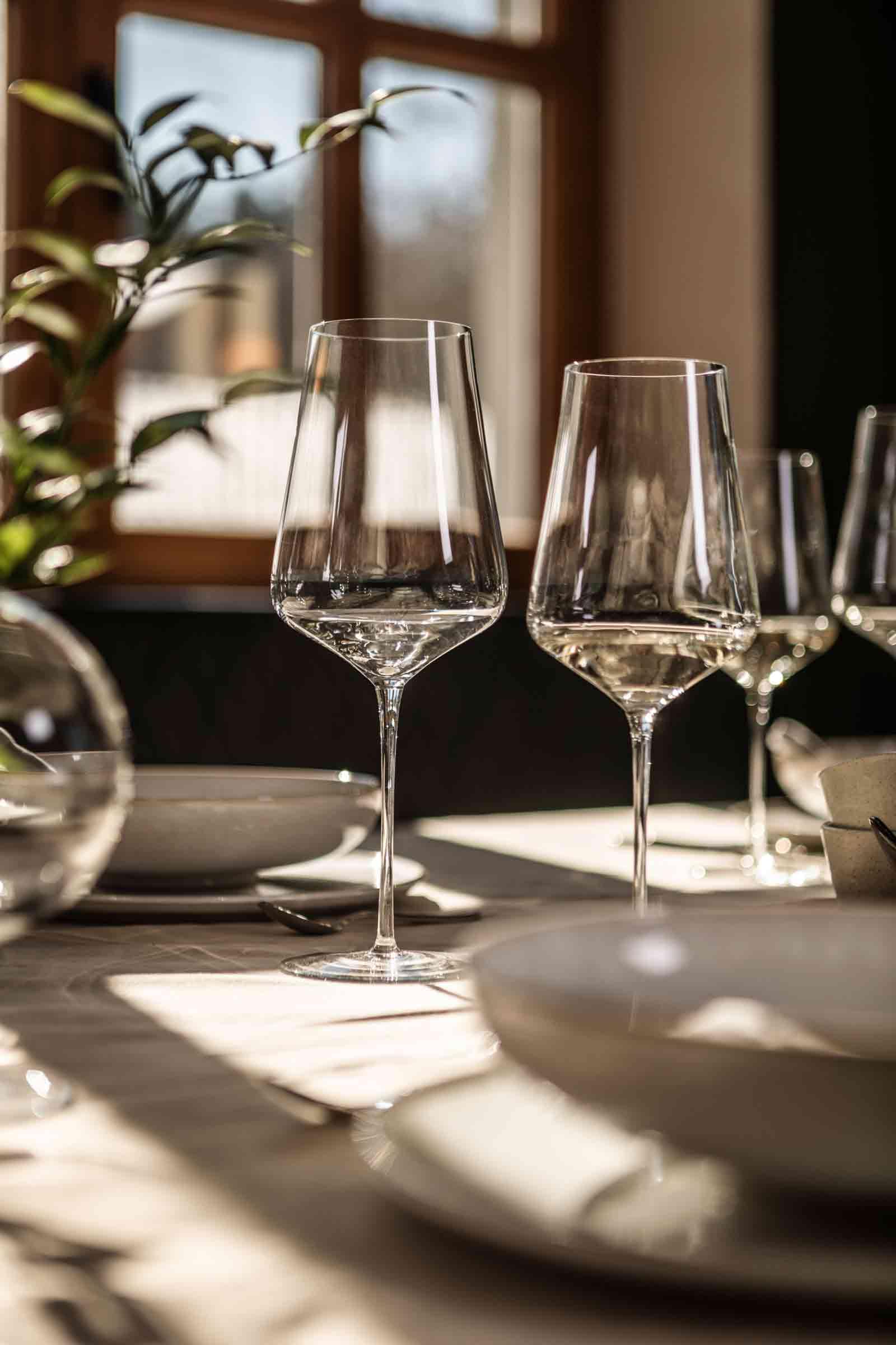 Zwiesel Glas Allround Weinglas Duo (6-er Set), hand- und maschinengefertigte Weingläser für Rot- und Weißwein, spülmaschinenfeste Tritan-Kristallgläser (Art.-Nr. 123472)