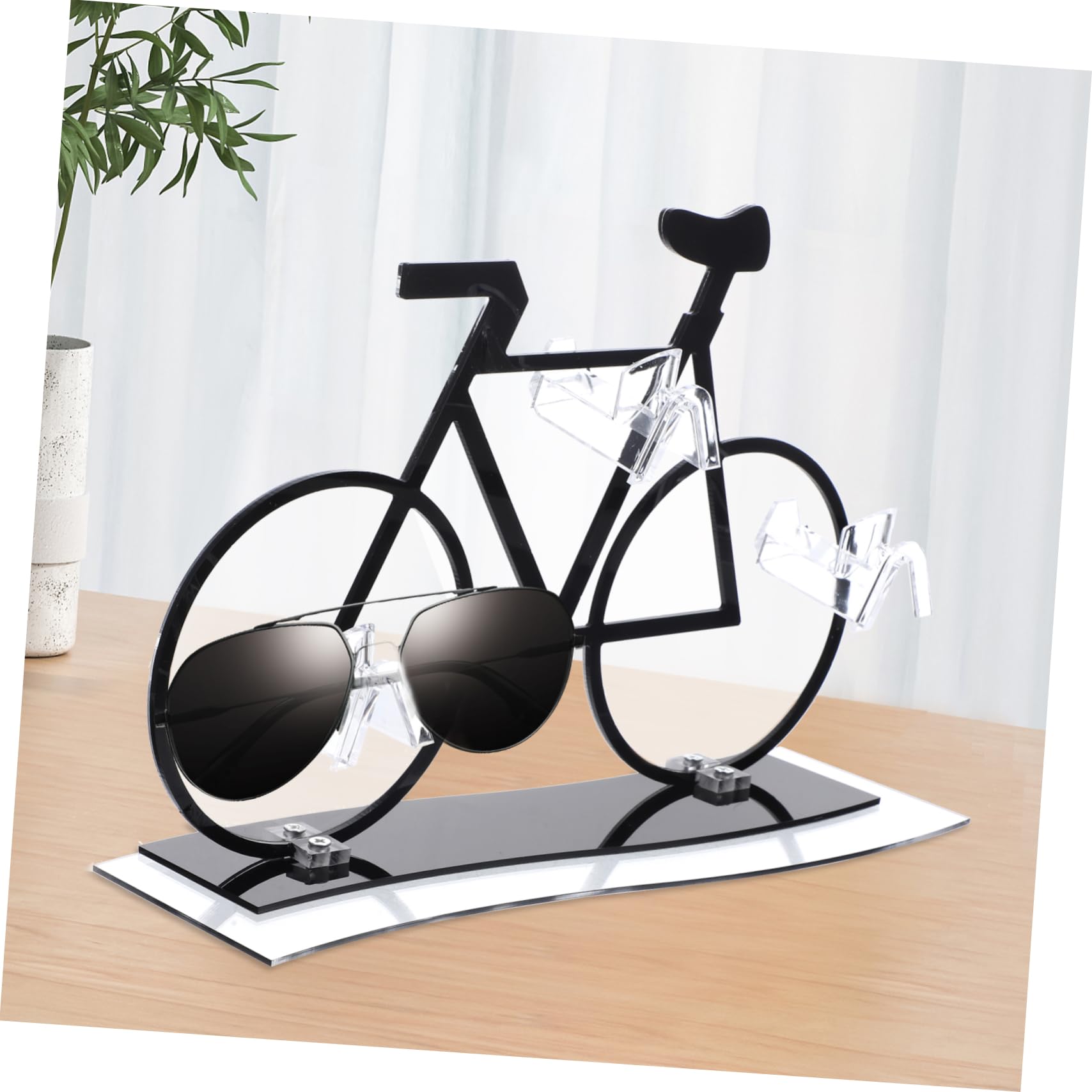 PRETYZOOM 2st Brillenständer Sonnenbrillenhalter Mehrzweckständer Tischständer Fahrradständer Brillenhalter Stehen Brillen Organizer Brillengestell Ständer Für Brillenhalter Acryl