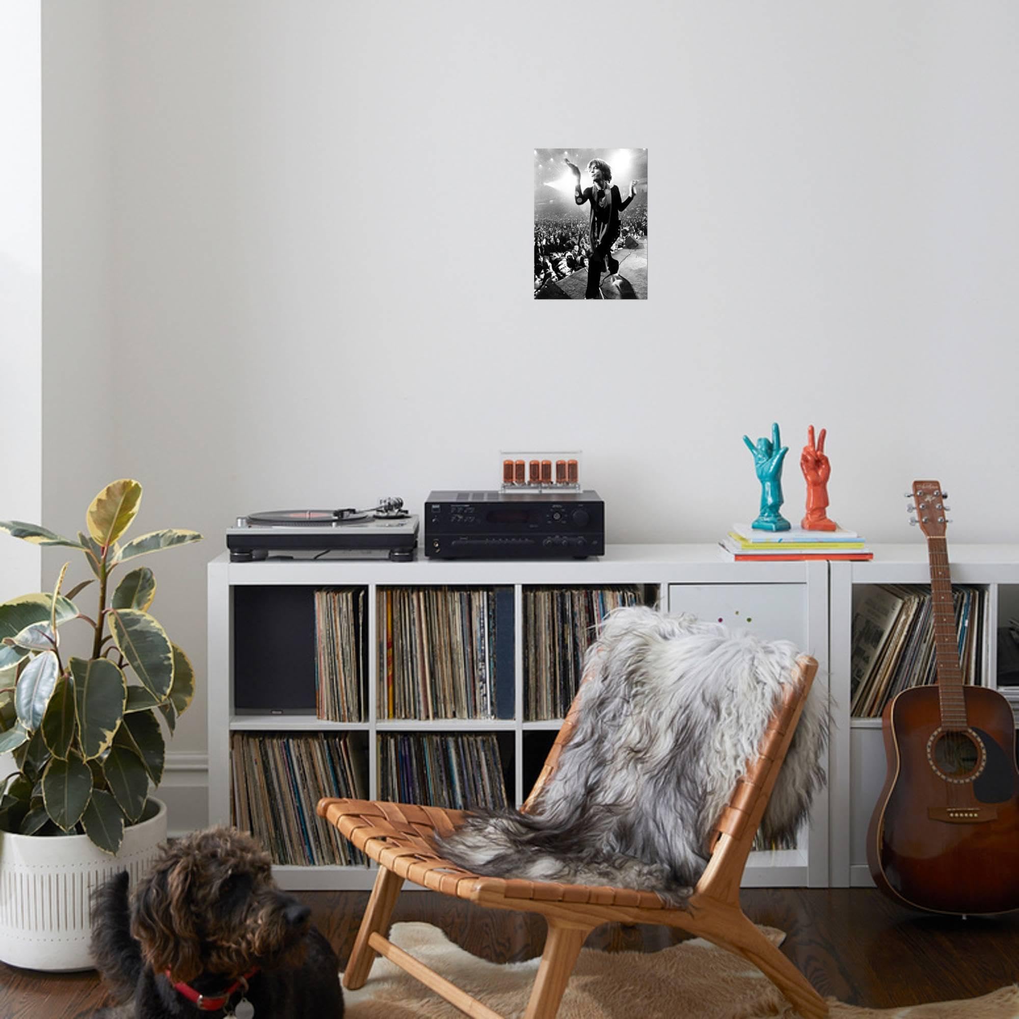 Amazon.com: ART.COM Wall Photo Gimme Shelter, Mick Jagger, 1970