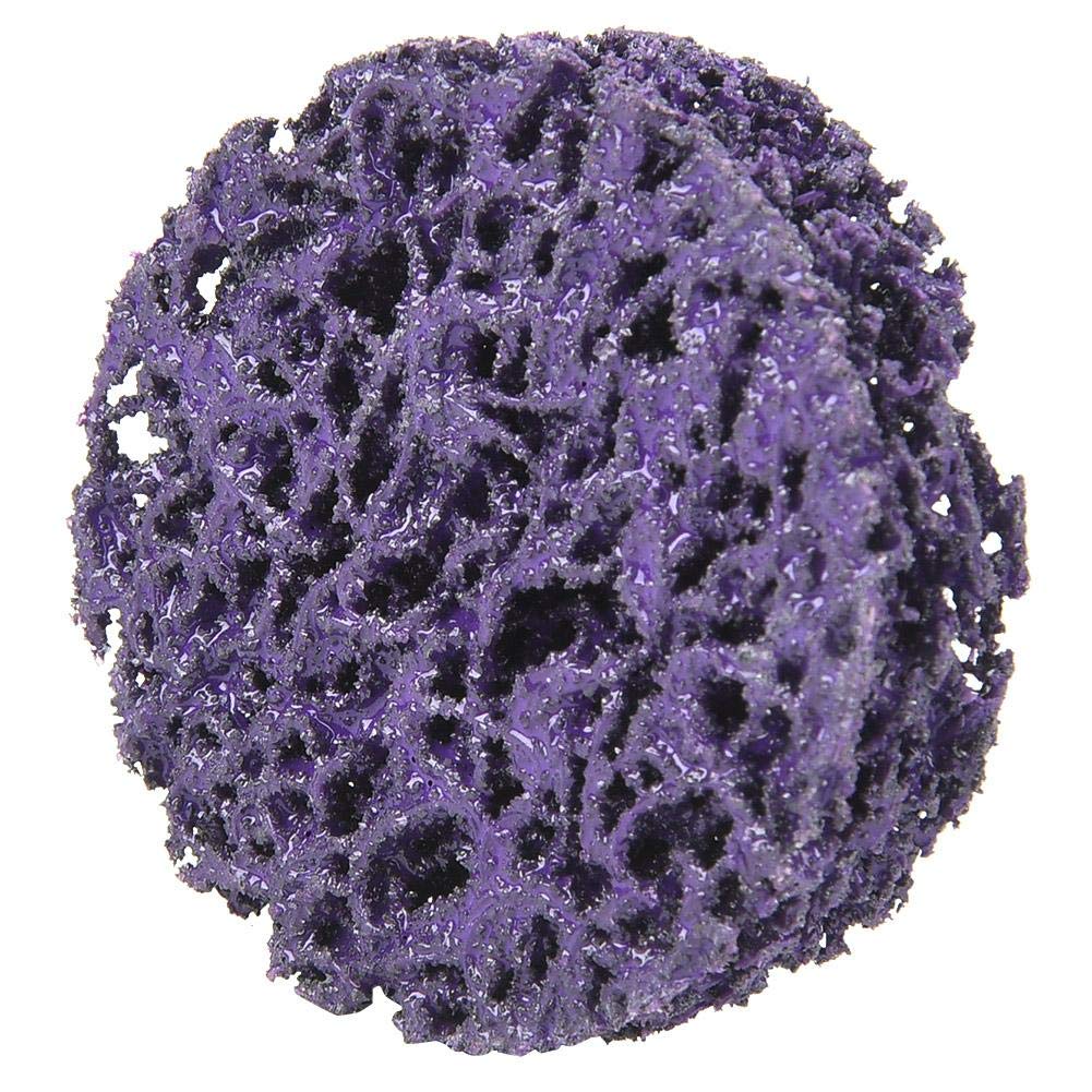 Wedinard Sanding Discs, 50mm Roll Lock Sanding Pad, 2Inch Low Noise for Surface Preparation Conditioning and Finishing Fiberglass Surfaces Use on Wooden(2 inch Purple)