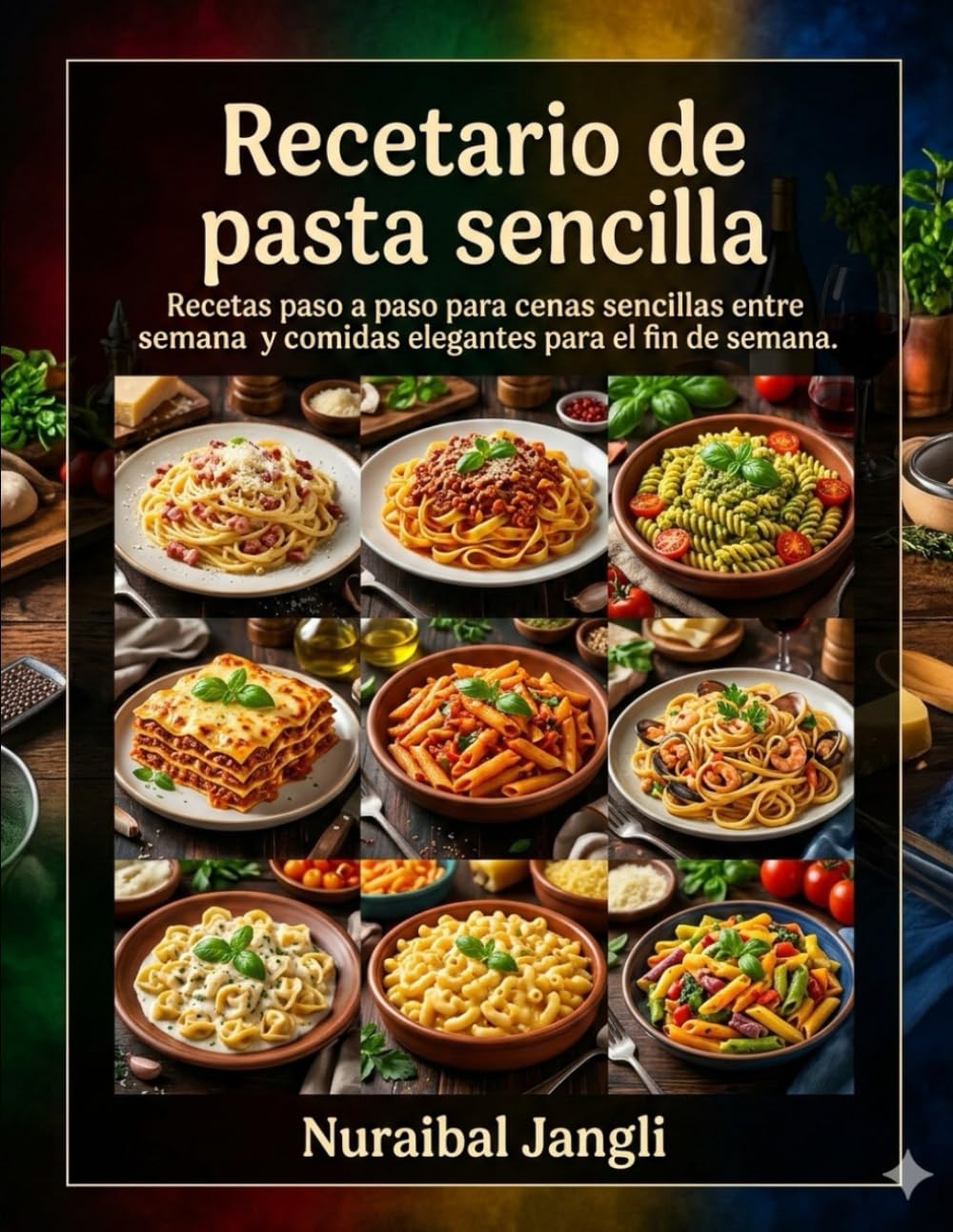 Recetario de pasta sencilla: Recetas paso a paso para cenas sencillas entre semana y comidas elegantes para el fin de semana.