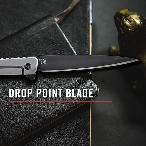 Miniatura 10 de COAST Founders Collection ORIGIN EDC LX532 - Navaja plegable hoja de punto caído pestaña abatible bloqueo de marco clip de bolsillo acero inoxidable