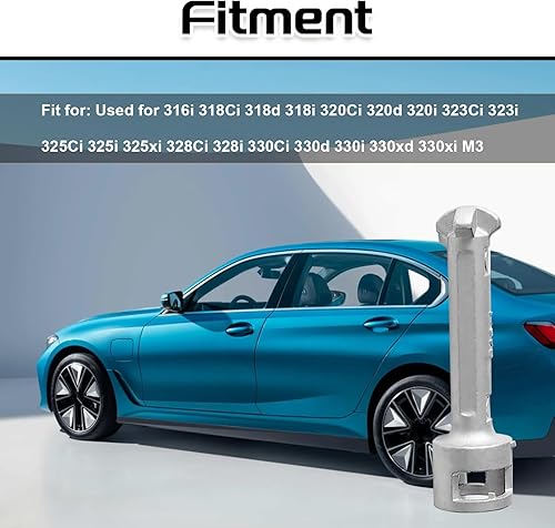 Miniatura 5 de Kit de reparación de cerradura de puerta para BM-WW E46 M3 3 Series 323i 325i 328i 323c 323ci 325ci 325xi 325c cilindro de barril 1998-2006, kit de