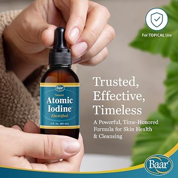 Baar Atomic Iodine, 2 fl oz