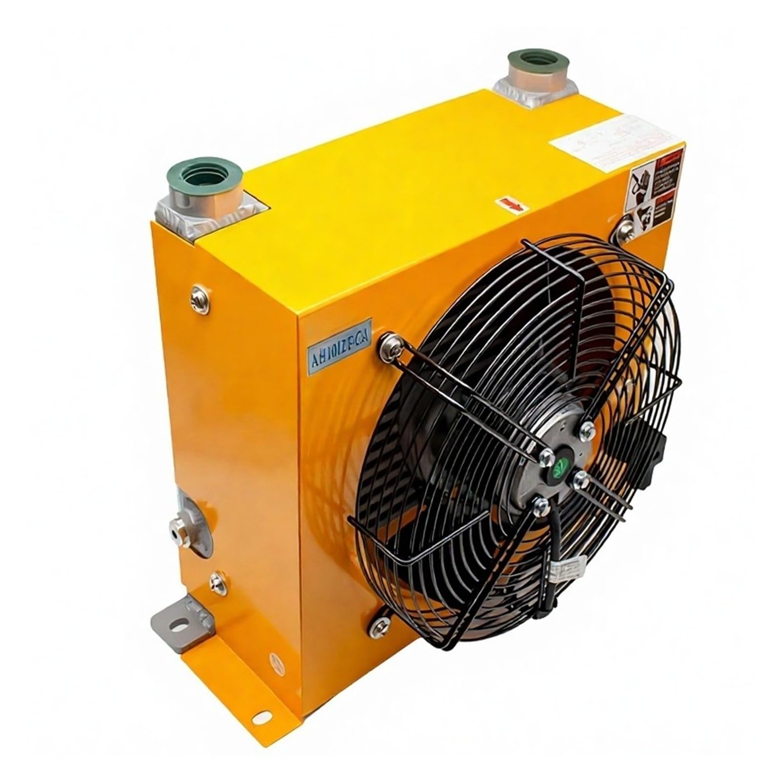 AH1012T-CA 100L/MIN Radiatore dell'olio idraulico Piastra-Fin Raffreddato ad aria Radiatore dell'olio Escavatore in alluminio Ventola Operazione stabile