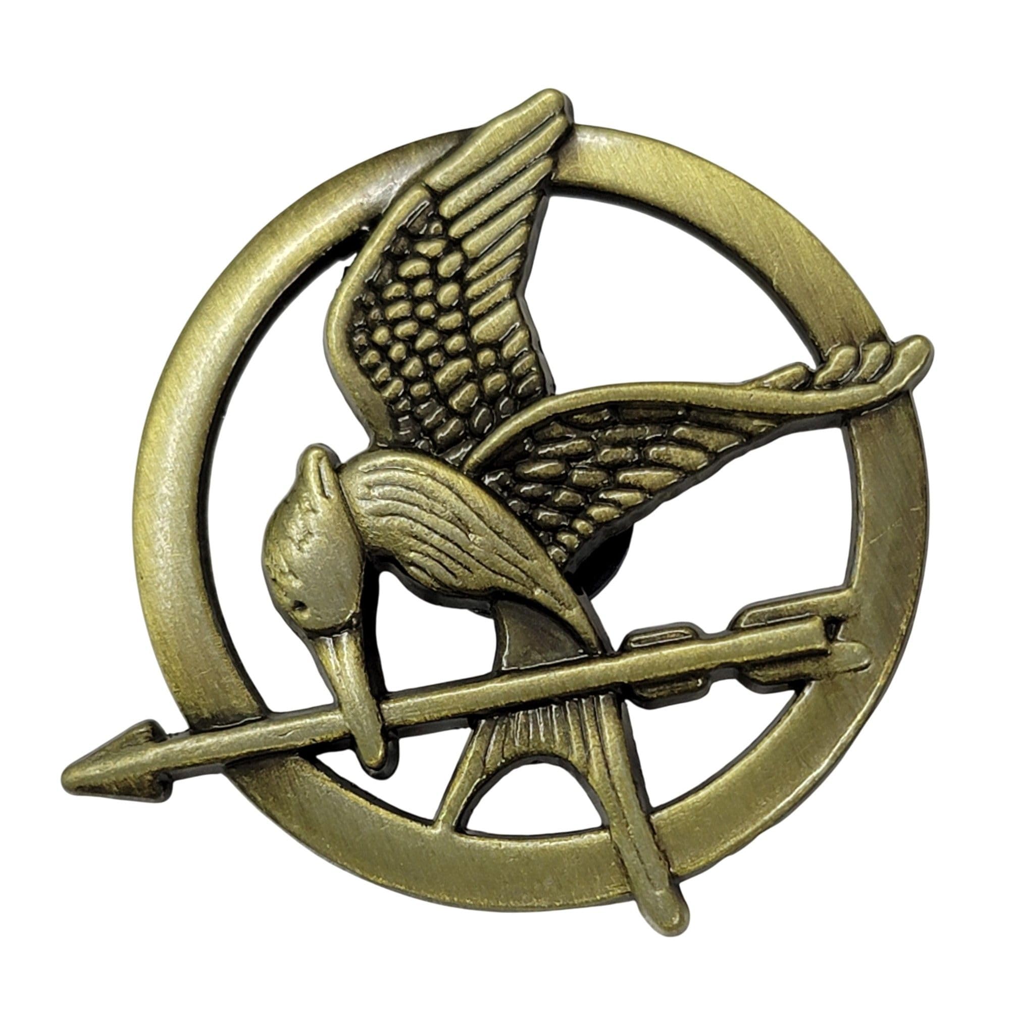 GFM® unger Games Mocking Jay Novelty Inspired Brooch - Birthday, Mother's Day, Valentine's Day, Party, Wedding Anniversary (BRCH-MockingBird)