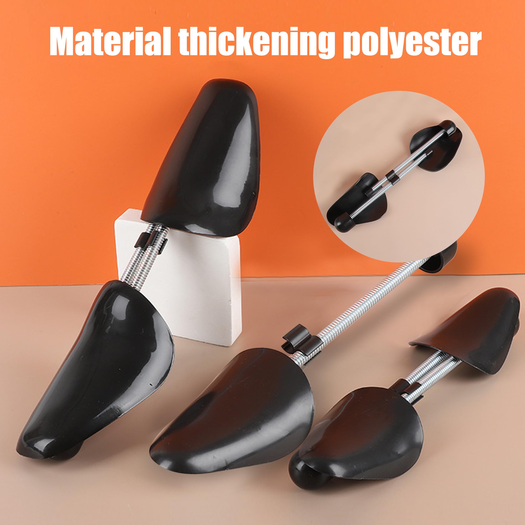 Hormas de Zapatos de Plástico Ajustables 39-47 Negro