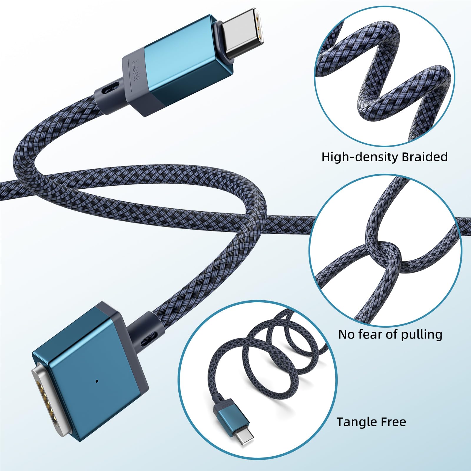 Amazon.com: USB-C to Magnetic 3 Cable for M4 MacBook Air Pro