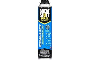 GREAT STUFF PRO Window & Door Gap Filler: Premium Spray Foam Sealant
