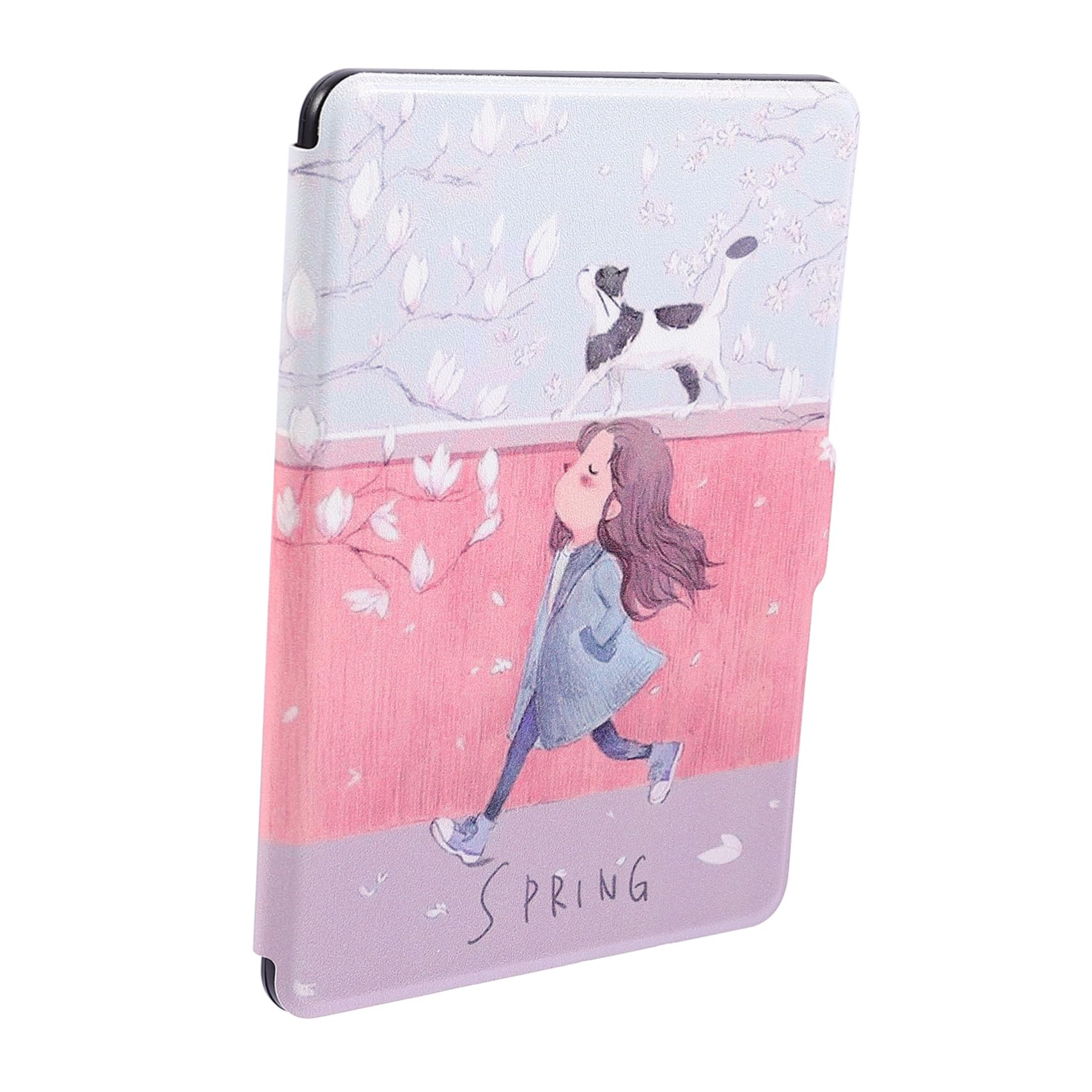 Funda para lector electrónico anticaídas práctica y ligera en color negro 8