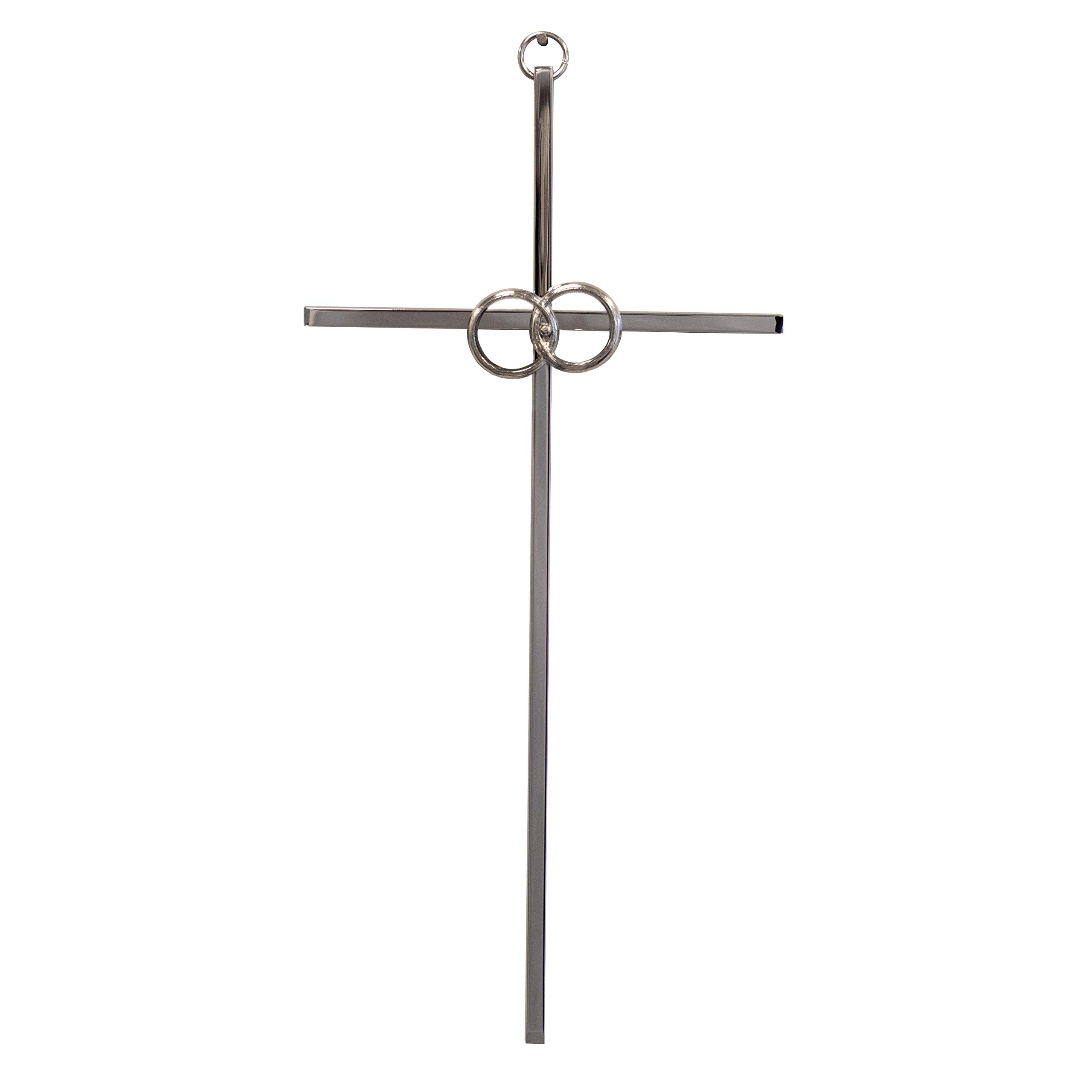 VILLAGE GIFT IMPORTERSWall Cross (10in, Silver-tone)