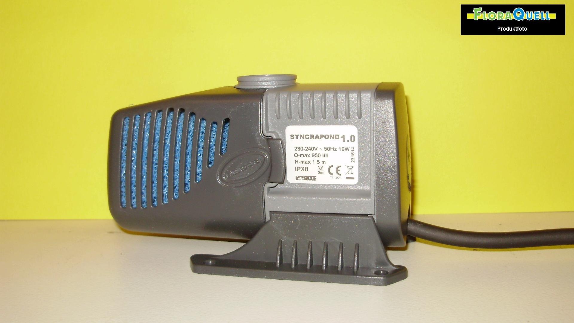 Sicce Syncrapond 1,0 pompa do stawu, czarna, 16 W