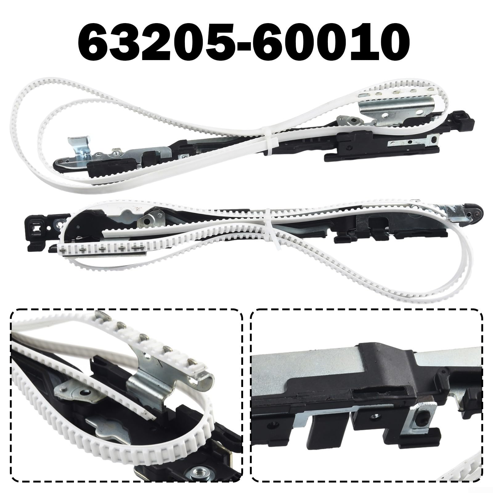 Juego de cables de techo corredizo con brazos de elevación para Toyota para Lexus, reemplazo directo OEM 63205-60010, se adapta a RX350 para CAMRY Highlander RAV4 Land Cruiser para GS IS ES para GX