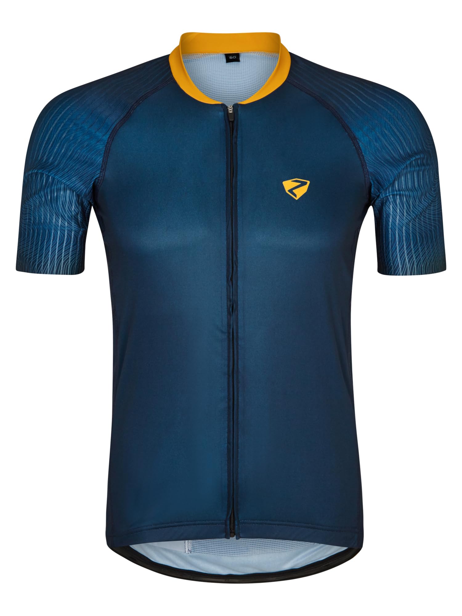 Ziener Herren Nelos Fahrradtrikot/Radtrikot - Mountainbike|Rennrad - atmungsaktiv,schnelltrocknend,elastisch,Kurzarm
