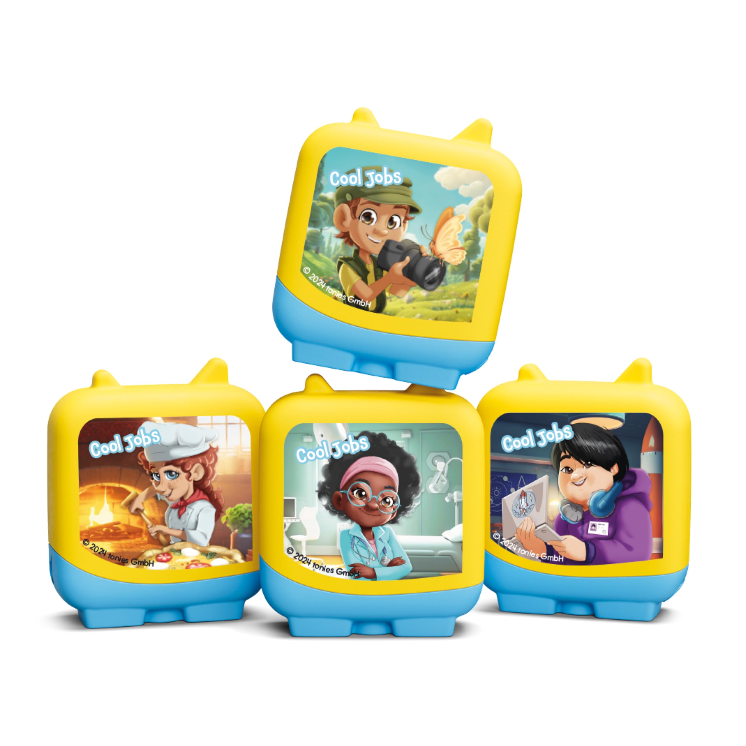 Tonies Cool Jobs Clever Set - 4 Pack