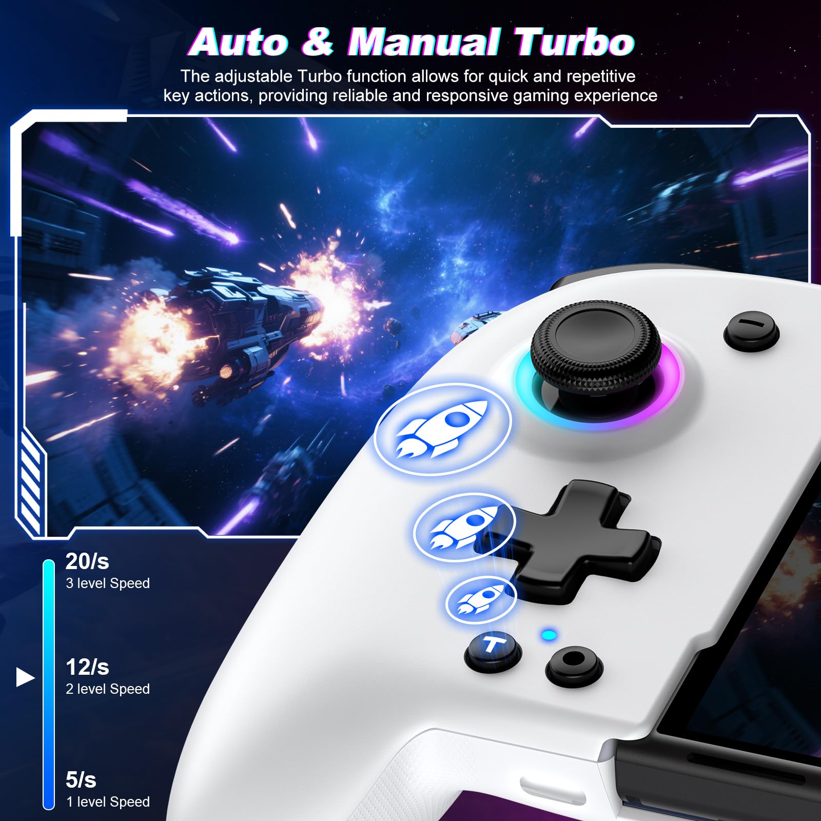 Nintendo Switch 本体 & Pro Controller セット Amazon.com: Spican Switch Controllers for Nintendo Switch/OLED
