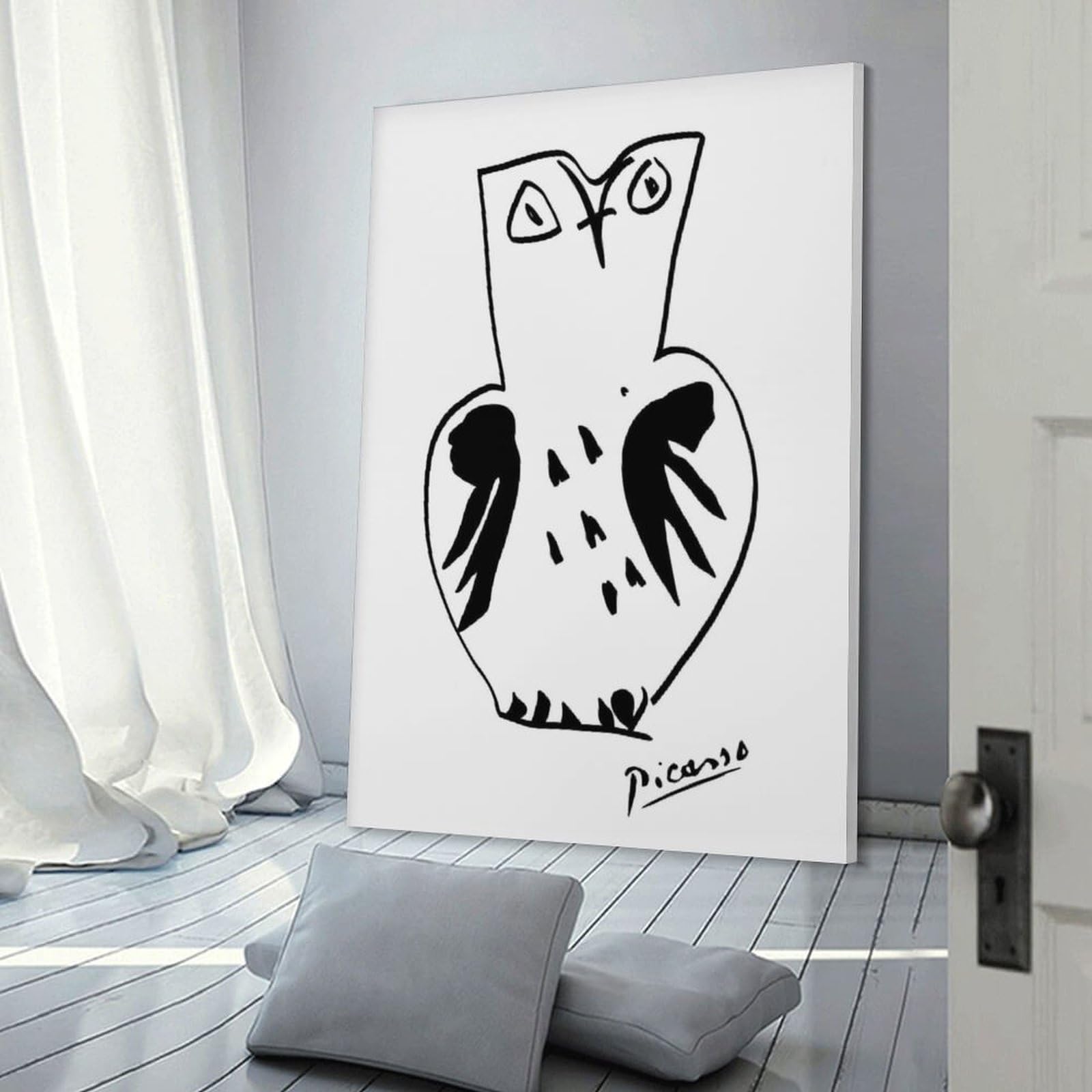 Amazon.co.jp: Pablo Picasso パブロ・ピカソのポスターです《フクロウ