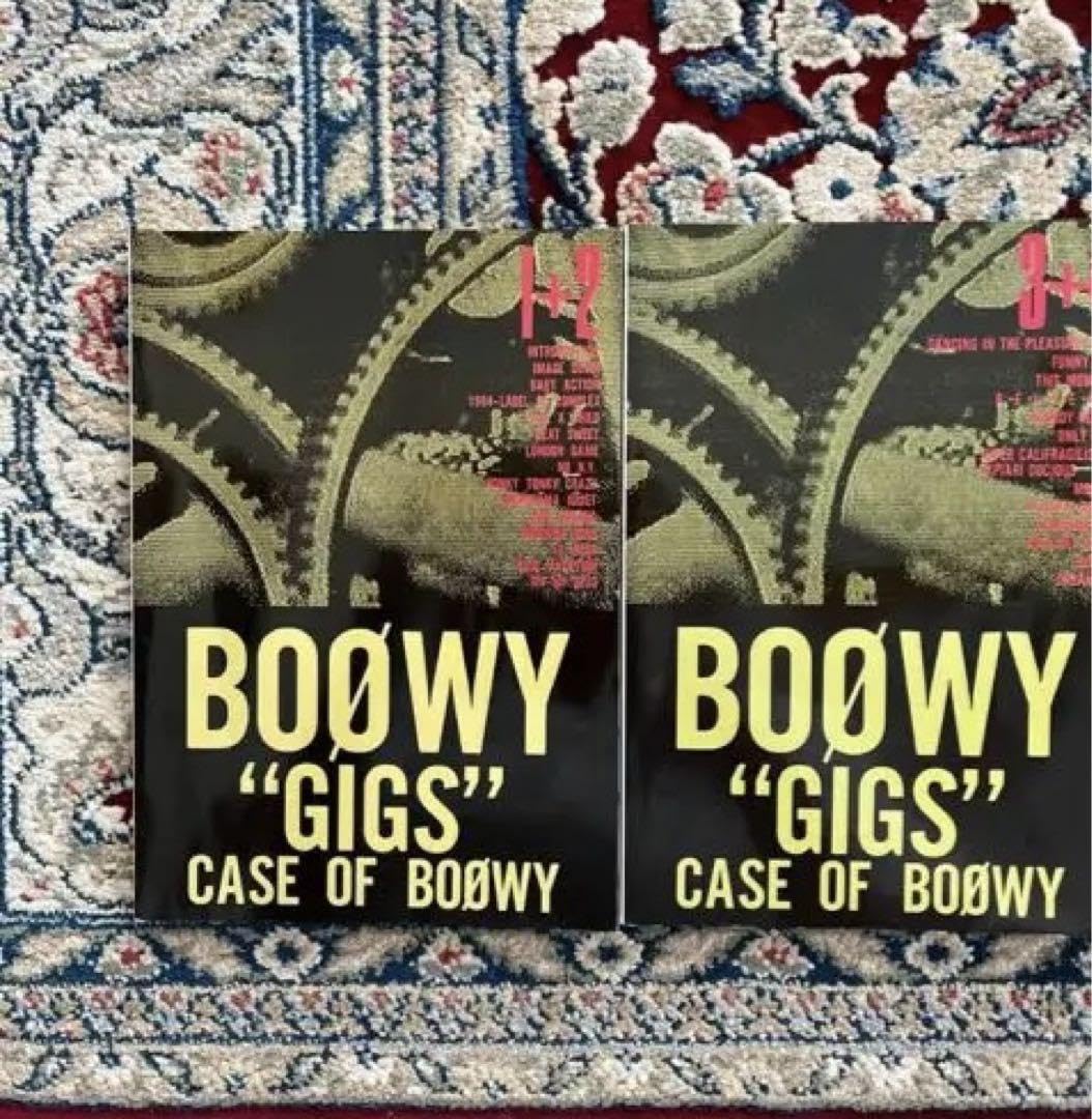 Amazon.co.jp: バンドスコア！GIGS CASE of BOOWY 1+2,3+4セット 