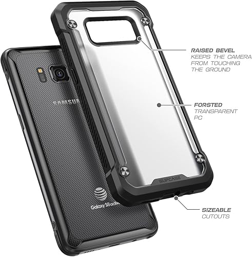 Miniatura 4 de SupCase Funda protectora híbrida para Samsung Galaxy S8 Active de la serie Unicorn Beetle Premium para Samsung Galaxy S8 Active 2017 (no compatible