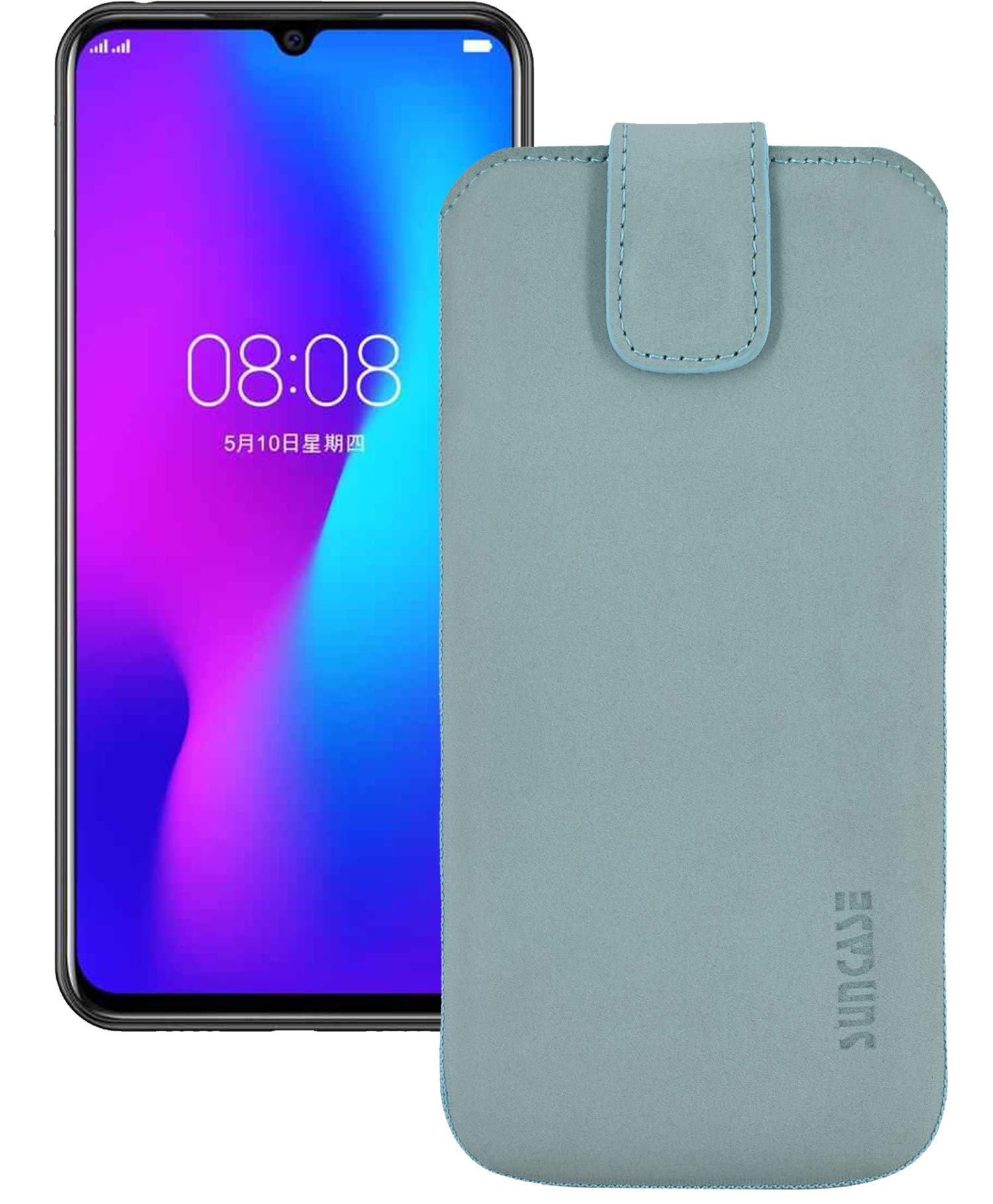VASSOIO SIM COMPATIBILE CON MOTOROLA MOTO E20 CARTA COSTIERA BLU VERDE