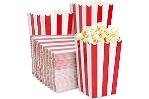 Mini Popcorn Favor Boxes for Snack and Party Supplies