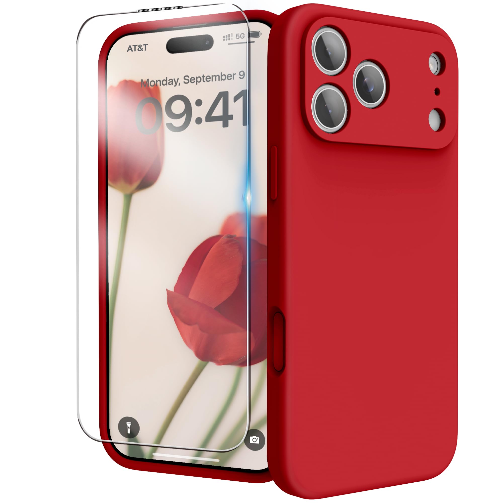Amazon.co.jp: INGIDO iPhone 17 Pro用ケース シリコン，液体シリコン