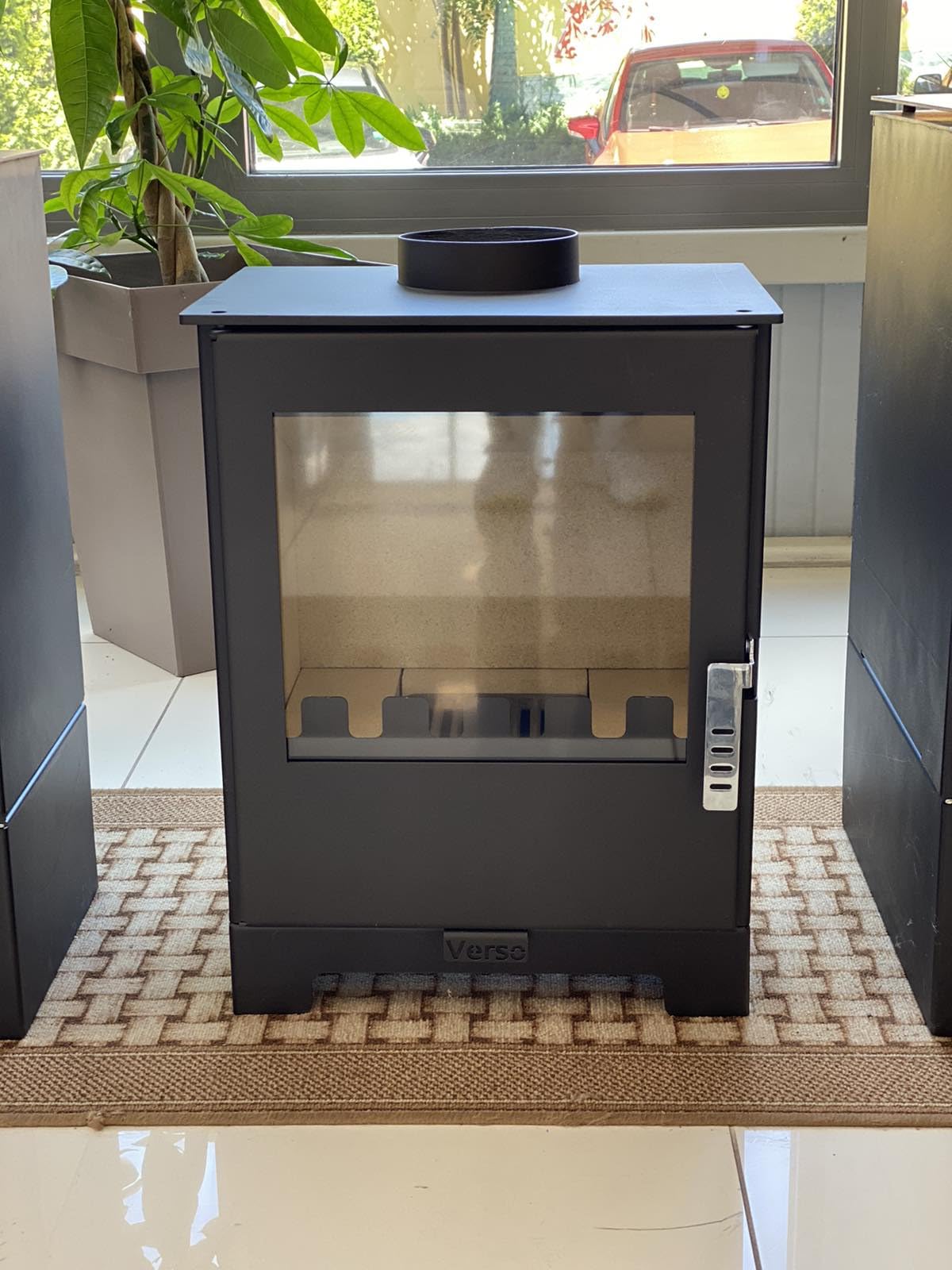 Poêle à bois Verso Petit 5 kW 3 l compact