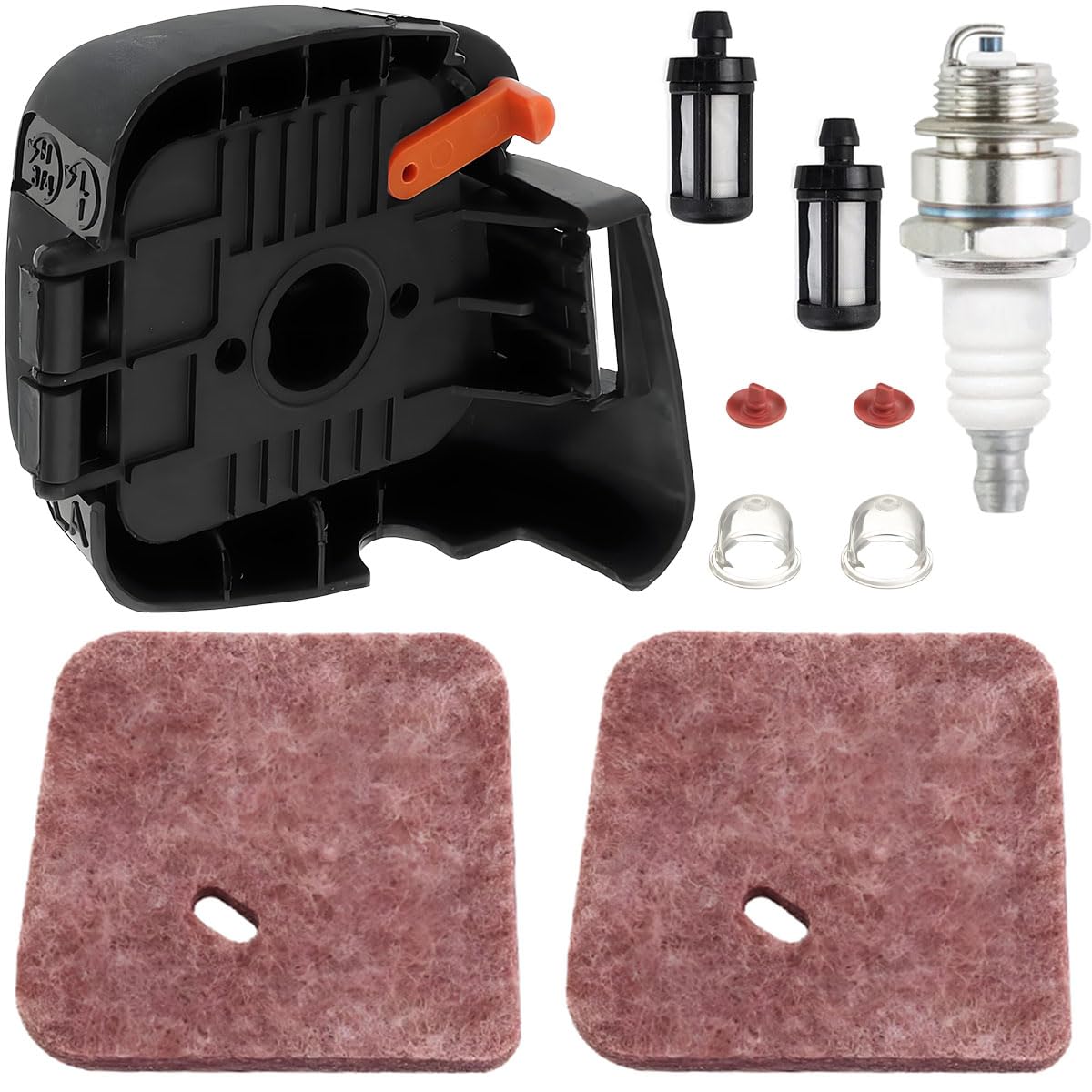 4140 124 2800 Pokrywa filtra powietrza do Stihl FS55R FS38 FS45 FS46 FS55 FS55C FS55RC HL45Z HL45DZ KM55R Nożyce do żywopłotu KM55C KM55RC KM55CE KM55RCE Części silnika 4140 141 0501