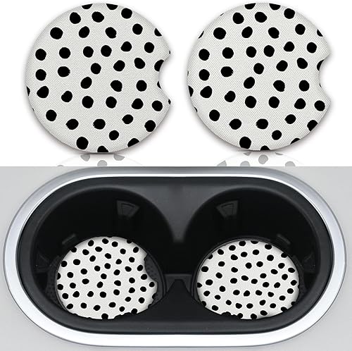 Miniatura 3 de Posavasos para portavasos de automóvil, bonitos accesorios de automóvil para el interior de las mujeres, lindos accesorios de automóvil, regalos